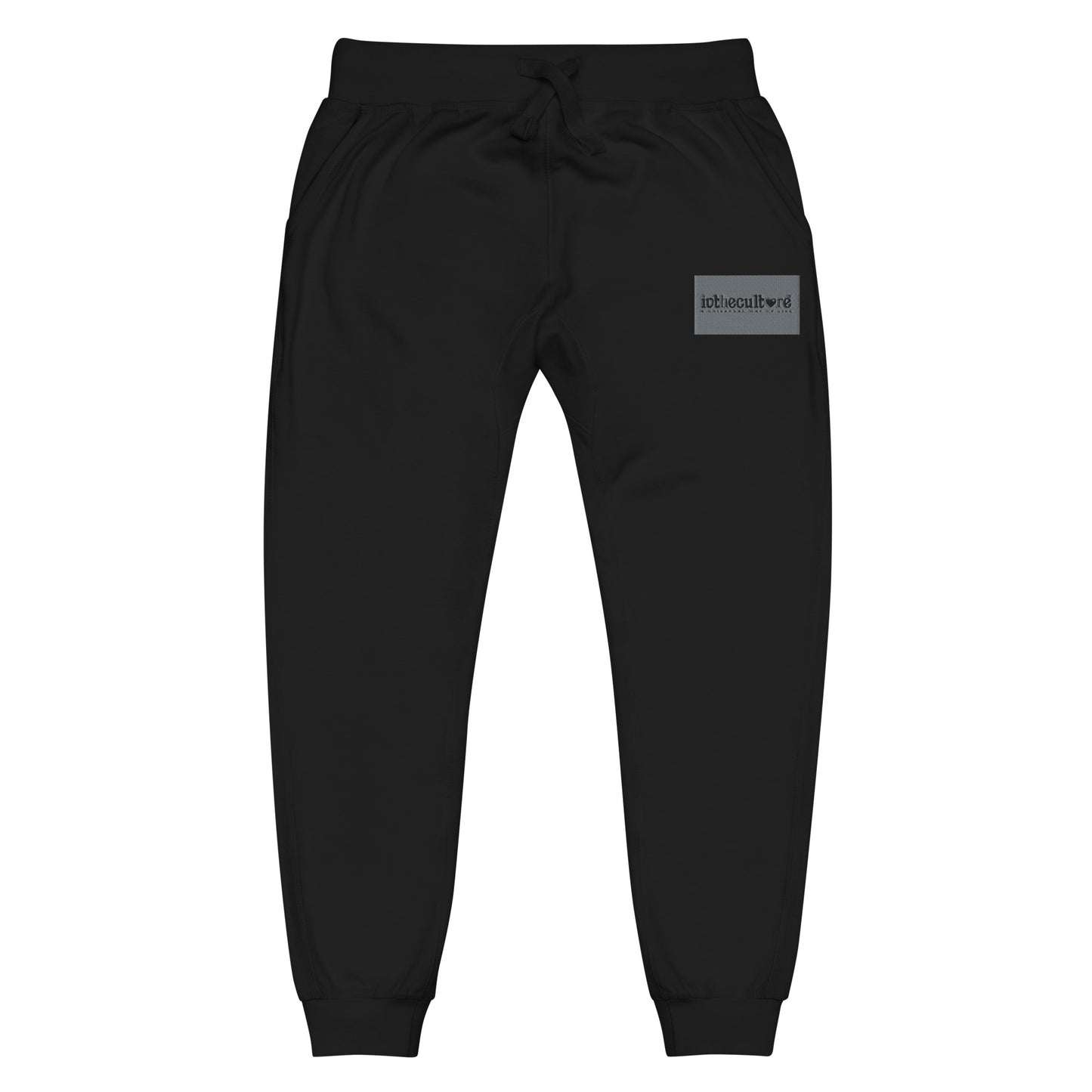 Fleece Sweatpants | Logo Laced