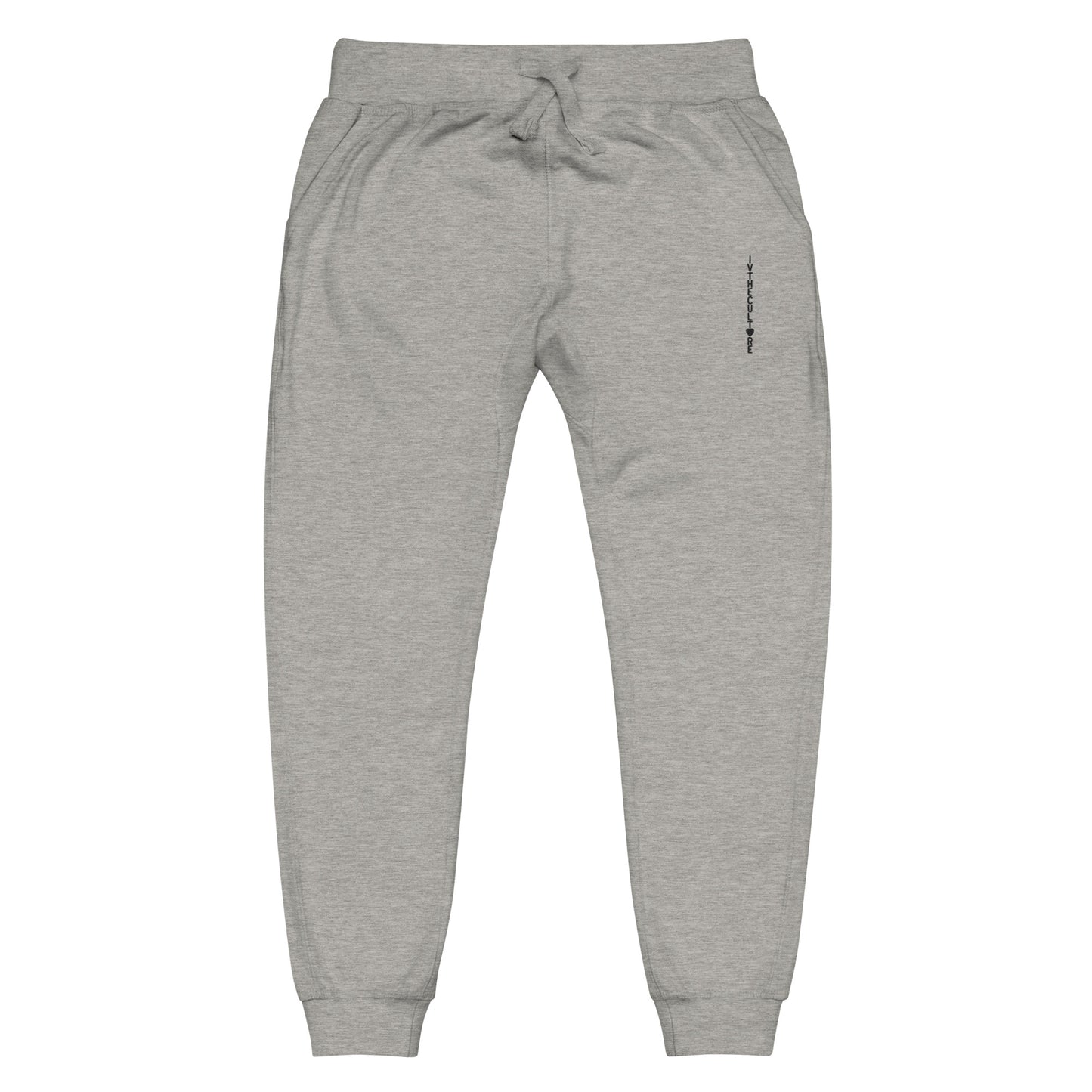 Fleece Sweatpants | Logo Lined