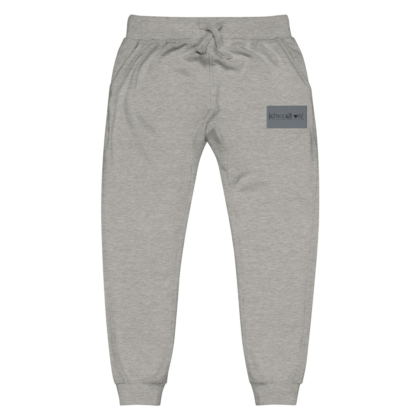 Fleece Sweatpants | Logo Laced