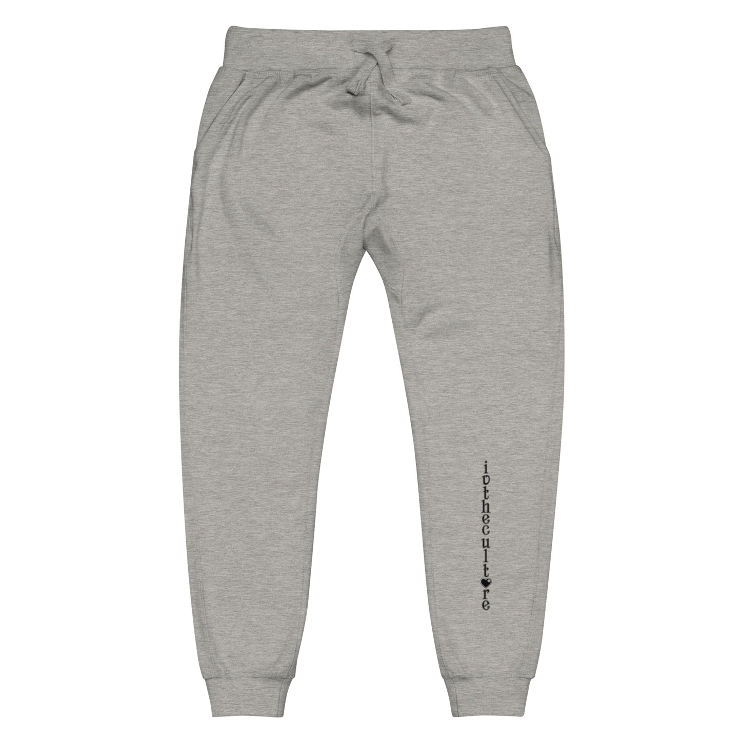 Fleece Sweatpants | Leg Logo