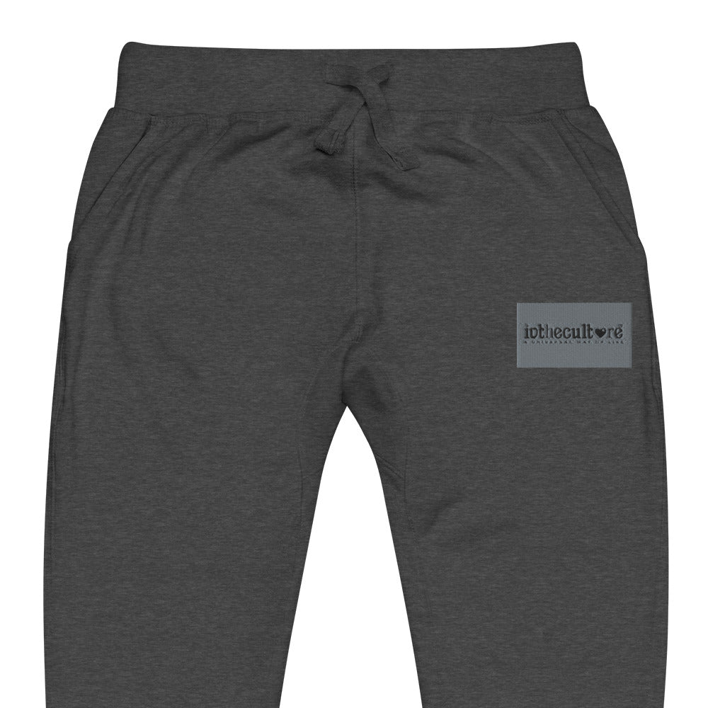 Fleece Sweatpants | Logo Laced