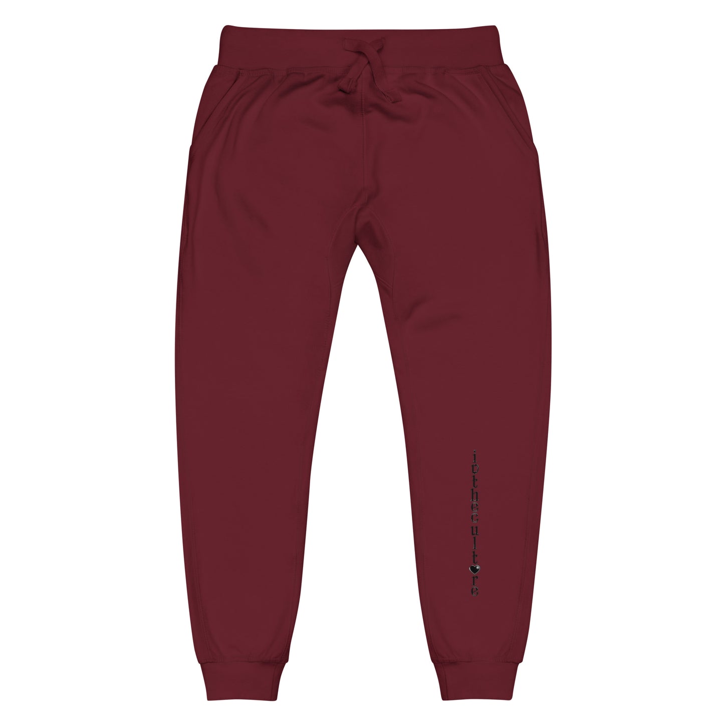 Fleece Sweatpants | Leg Logo