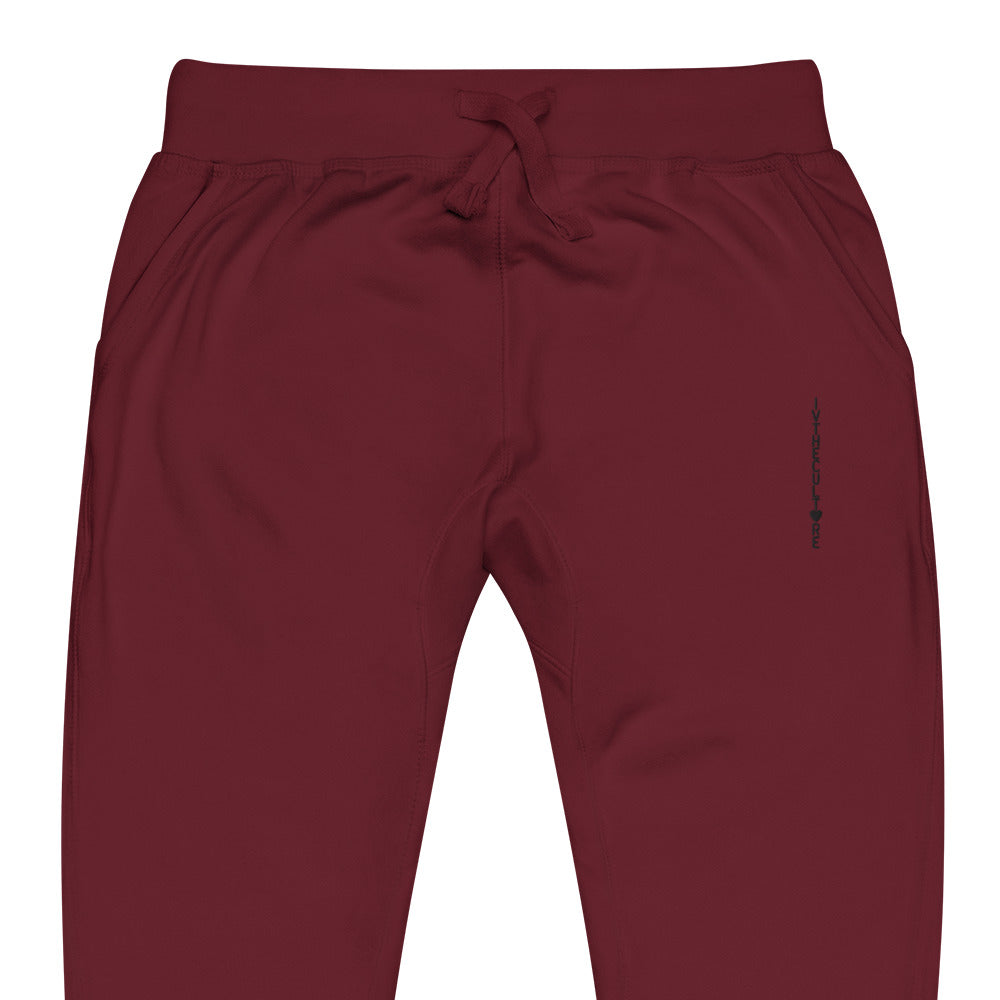 Fleece Sweatpants | Logo Lined