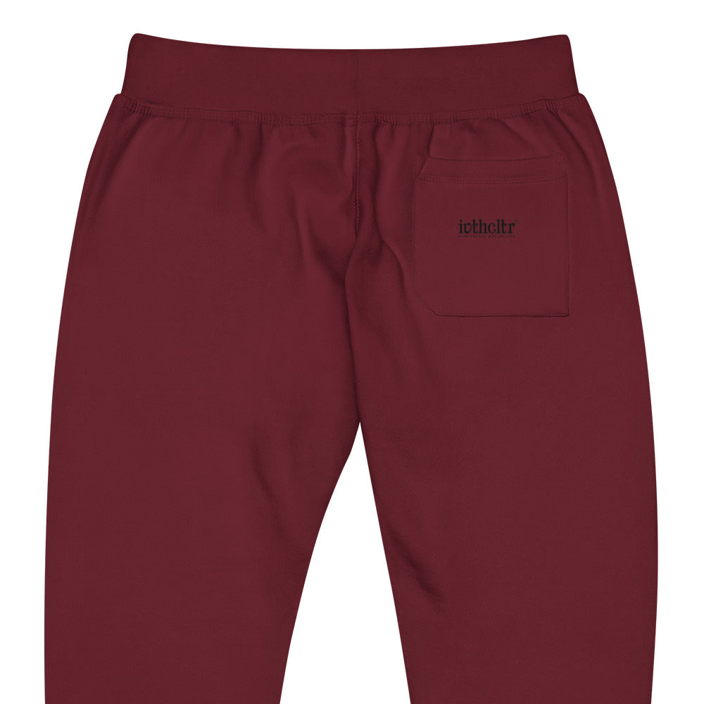 Fleece Sweatpants | Leg Logo