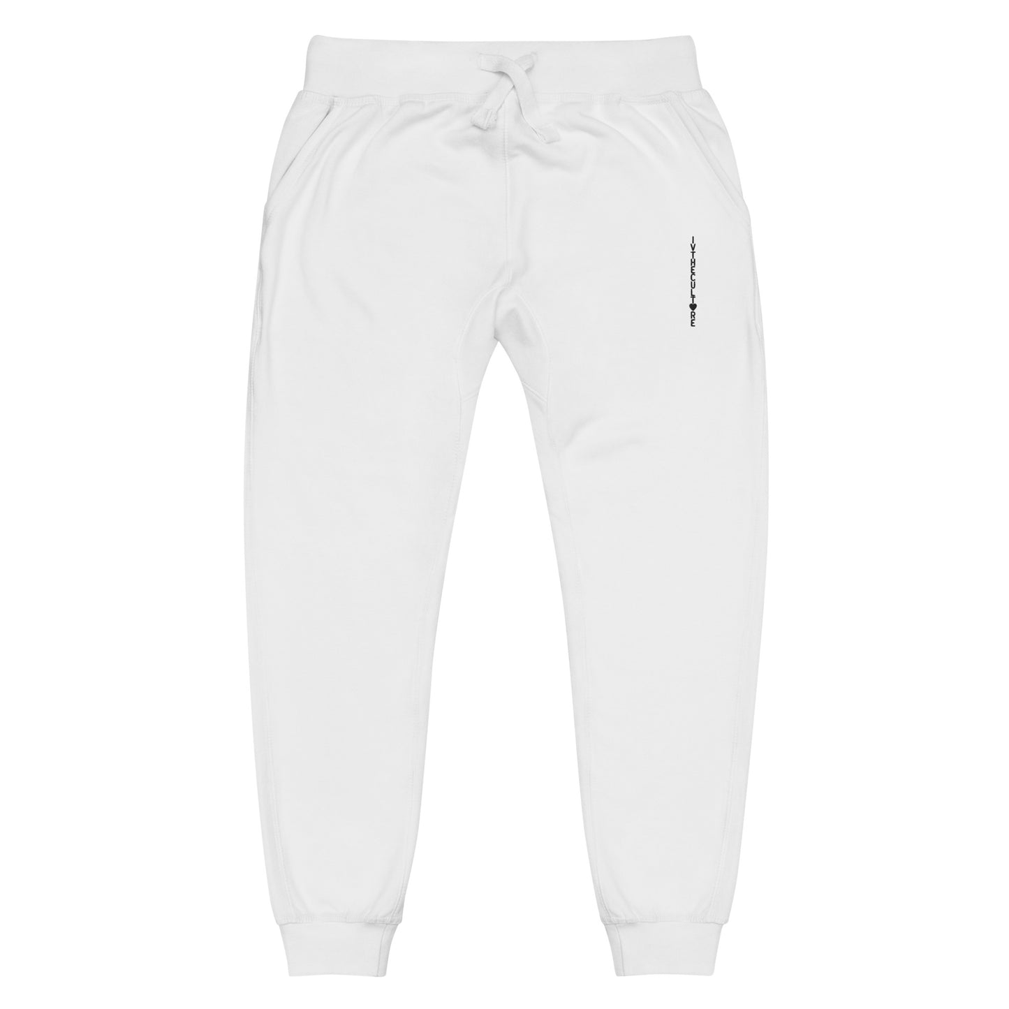 Fleece Sweatpants | Logo Lined