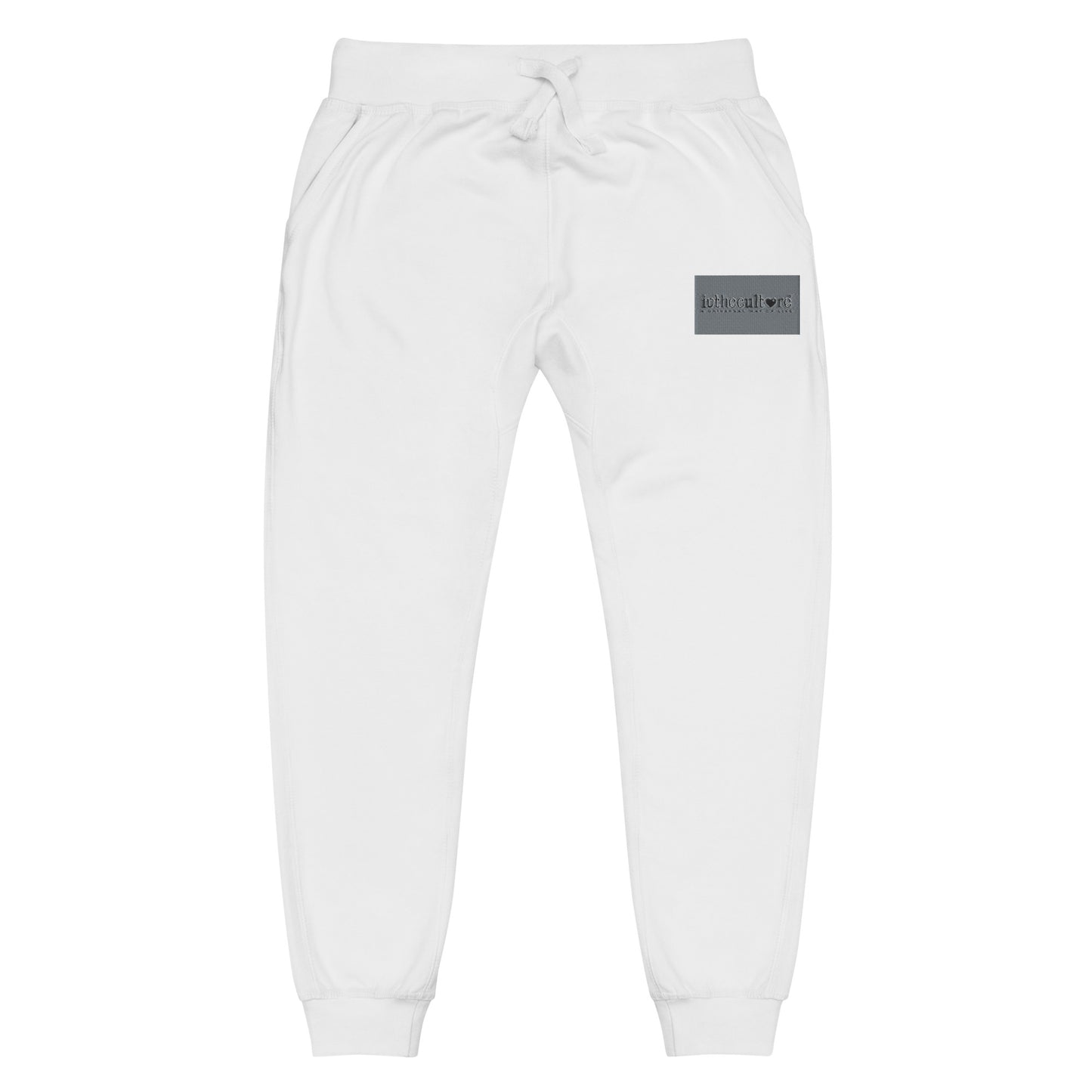 Fleece Sweatpants | Logo Laced