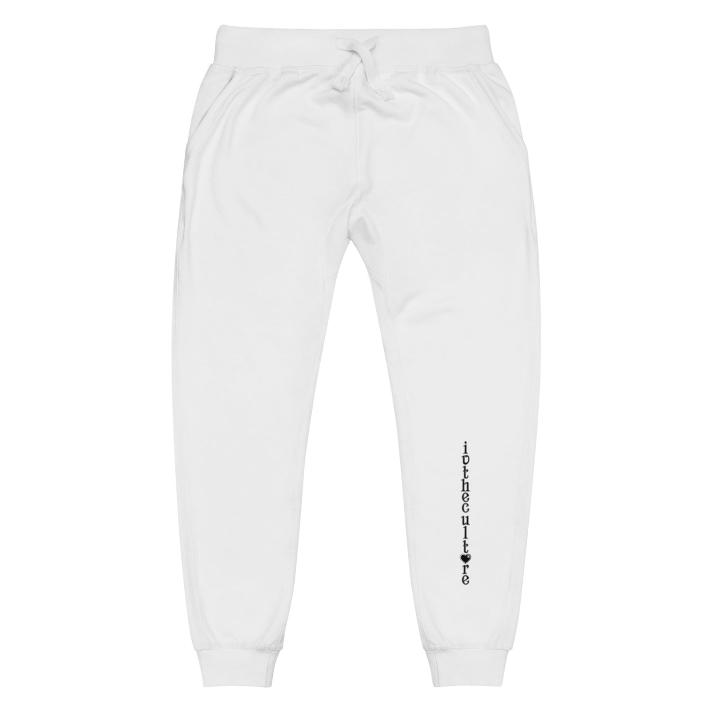 Fleece Sweatpants | Leg Logo