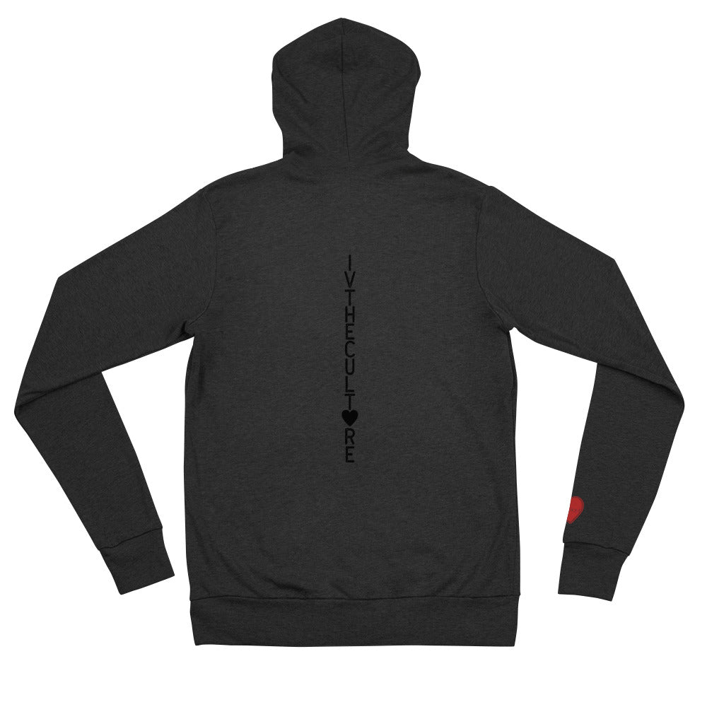 Heart On My Sleeve | Zip Hoodie