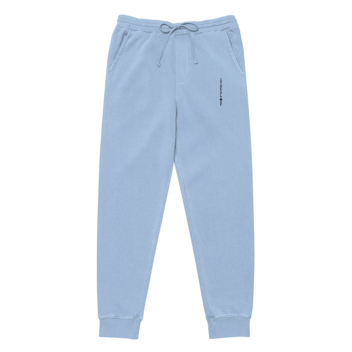 Pigment-Dyed Sweatpants | Logo Lined