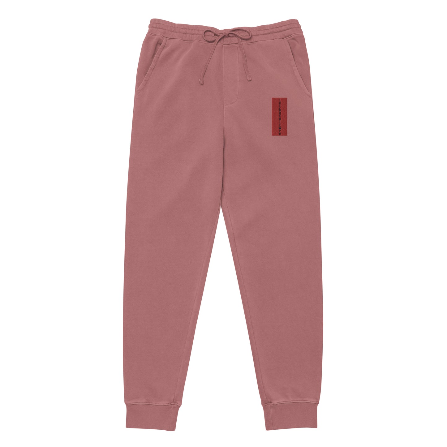 Pigment-Dyed Sweatpants | Logo Laced