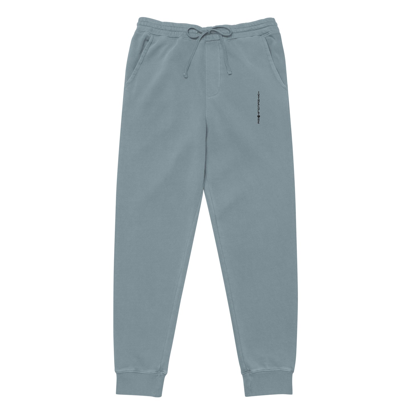 Pigment-Dyed Sweatpants | Logo Lined