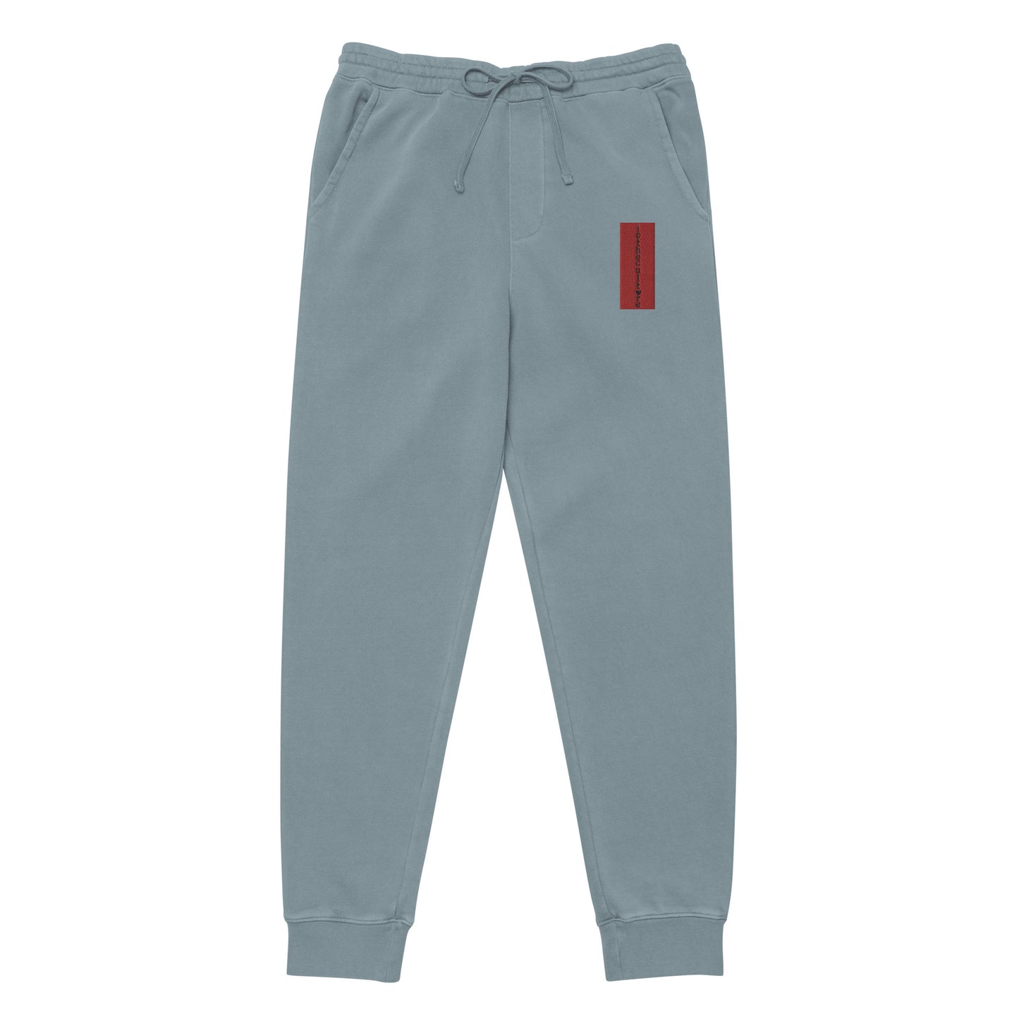 Pigment-Dyed Sweatpants | Logo Laced