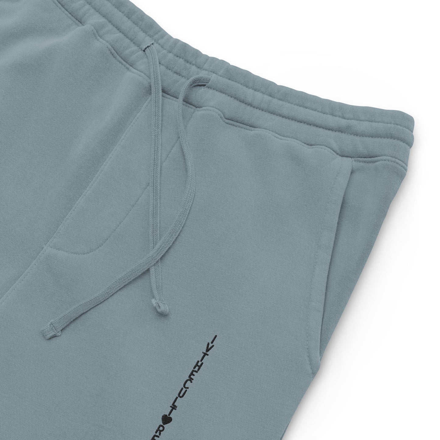 Pigment-Dyed Sweatpants | Logo Lined