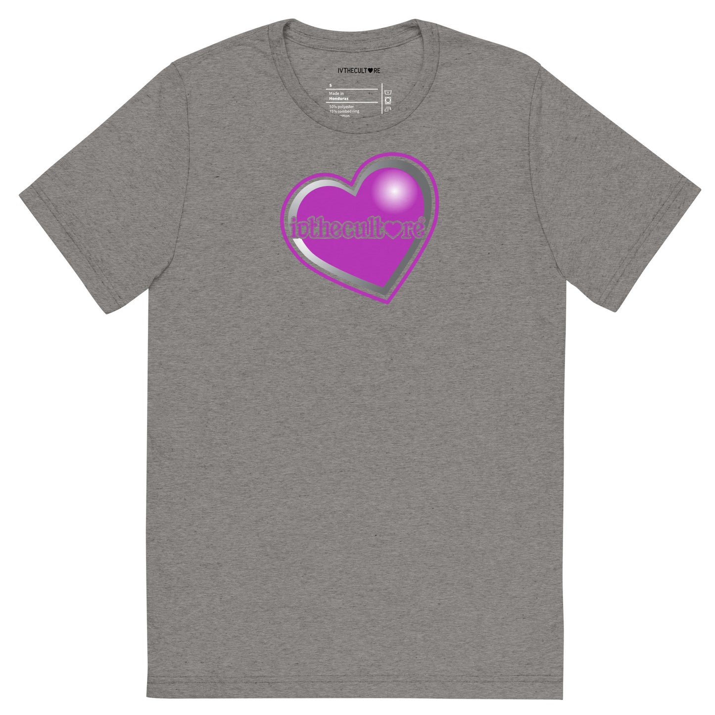 Tri-Blend T | Icon 💜 Logo