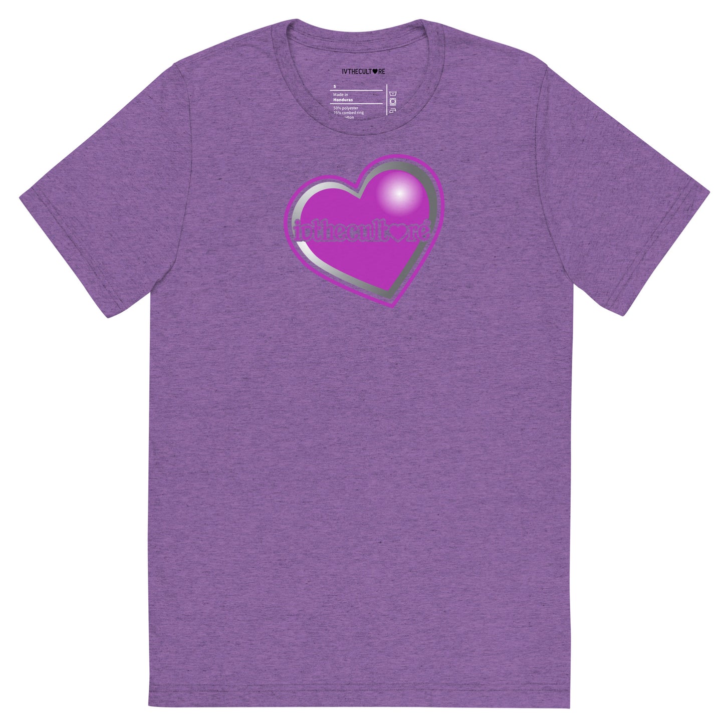 Tri-Blend T | Icon 💜 Logo